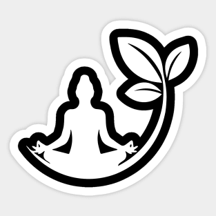 Yoga And Meditation Practice, Buddha Namaste Gifts Sticker